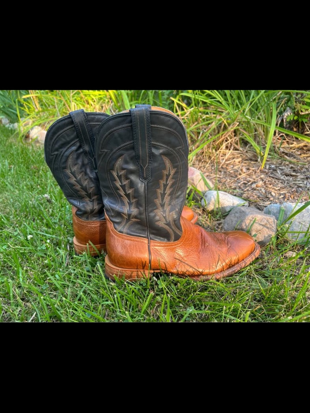 Tecovas The Doc Bison Leather Men’s Boots Size 12 wide
